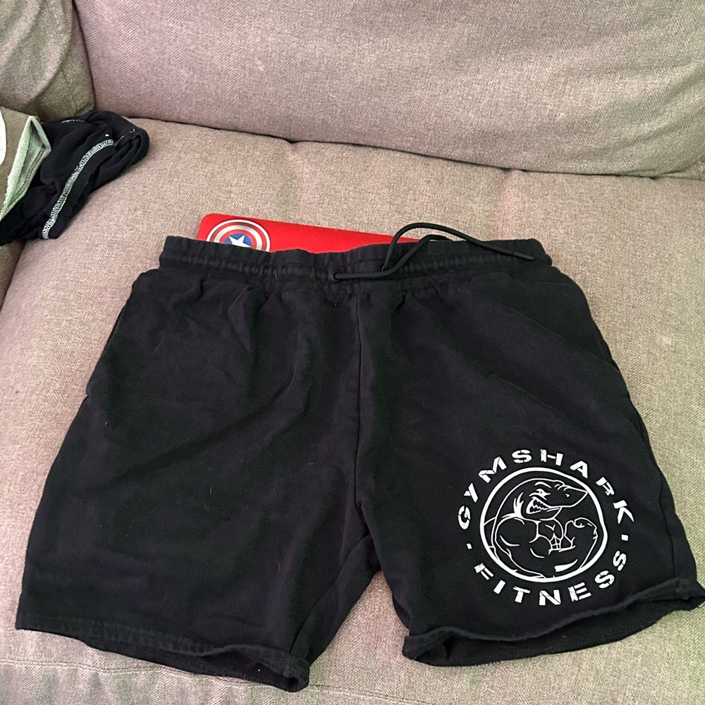 Gymshark Black Athletic Shorts